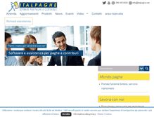 Tablet Screenshot of italpaghe.net